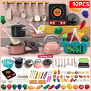 Kit Cozinha Infantil com Panelinhas, Utensílios e Comidinhas | MiniChef