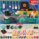 Kit Cozinha Infantil com Panelinhas, Utensílios e Comidinhas | MiniChef