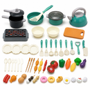 Kit Cozinha Infantil com Panelinhas, Utensílios e Comidinhas | MiniChef