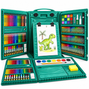 Kit de Desenho e Pintura Infantil 208 Peças com Maleta
