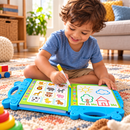 Livro Sonoro Infantil Bilíngue Português e Inglês Sensível ao Toque