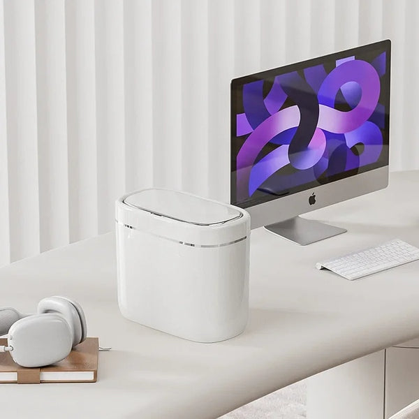 Lixeira Automática Inteligente com Sensor de Presença e Tampa Automática