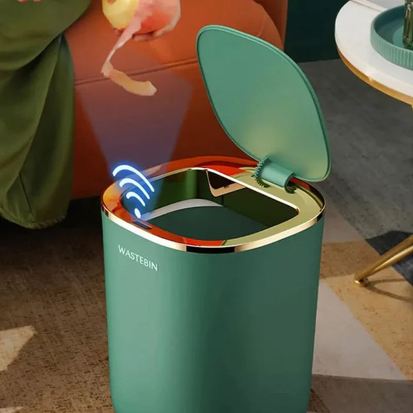 Lixeira Automática Inteligente de Cozinha Impermeável
