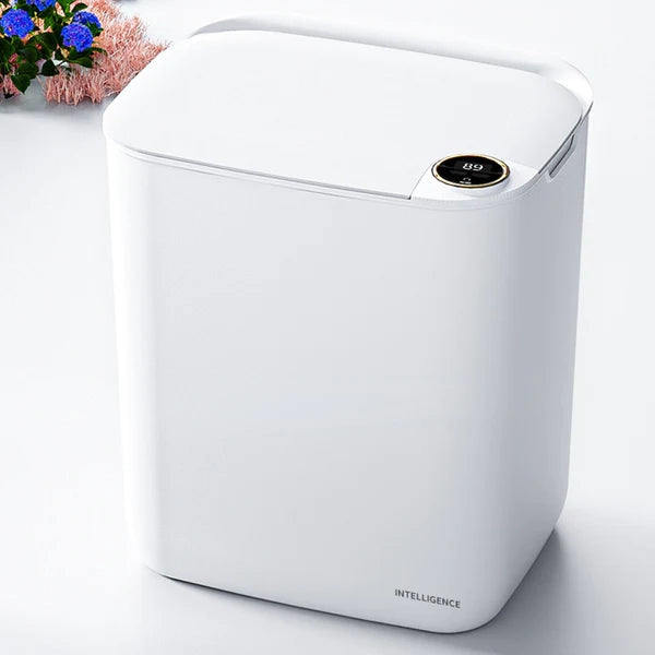 Lixeira Inteligente Automática com Sensor de Movimento Recarregável