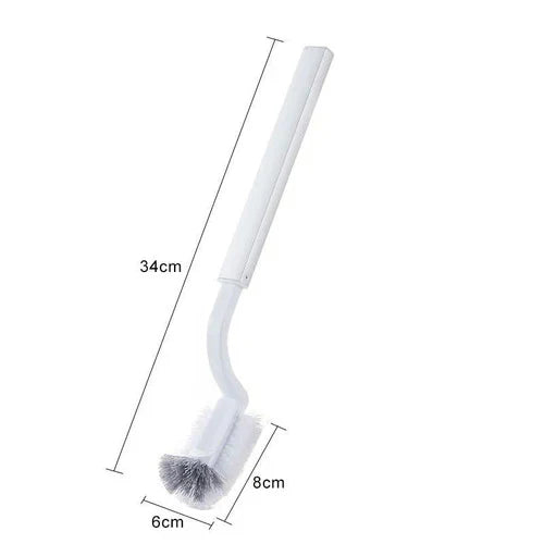 Lixeira Slim Click para Banheiro com Escova para Vaso Sanitário Integrada