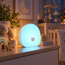 Luminária Noturna Colorida com Ruído Branco e Controle por Toque