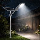 Luminária Solar LED com Placa Solar Externa para Área Externa