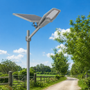 Luminária Solar LED com Placa Solar Externa para Área Externa