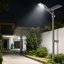 Luminária Solar LED com Placa Solar Externa para Área Externa