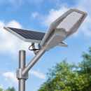 Luminária Solar LED com Placa Solar Externa para Área Externa