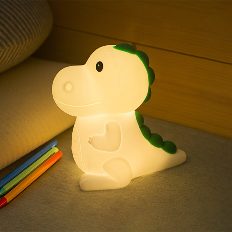 Luminária LED Noturna Touch de Dinossauro - DinoGlow