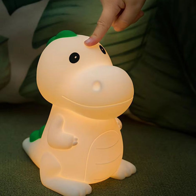 Luminária LED Noturna Touch de Dinossauro - DinoGlow