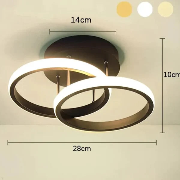 Luminária Pendente LED Moderna Decorativa