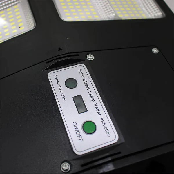 Luminária Solar LED de Parede e Poste para Iluminação Externa Impermeável