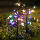 Luminária Solar de Flores para Jardim Impermeável - BloomGlow