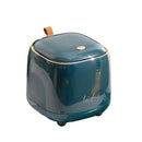 Mini Lixeira Decorativa com Tampa Press