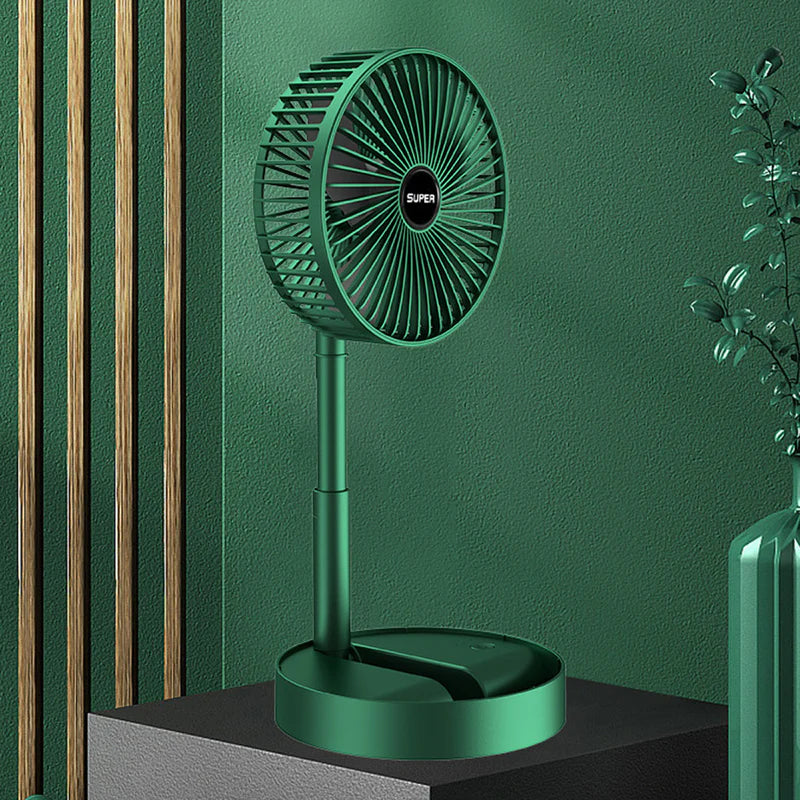 Mini Ventilador Dobrável Silencioso - BreezeFold