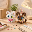 Mini Pets de Montar com Blocos Colecionáveis | PetBlocks