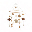 Móbile Céu de Madeira para Berço Infantil