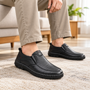 Mocassim Masculino de Couro Casual Antiderrapante