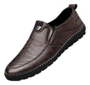 Mocassim Masculino de Couro Casual Antiderrapante