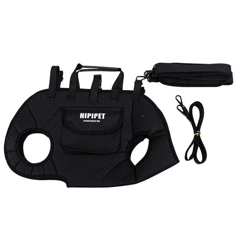 Mochila Pet com Coleira e Elevação Crossbody Multifuncional