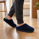 Pantufa Peluciada Fechada com Solado Antiderrapante