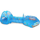 Playground Infantil 3 em 1 com Tenda, Túnel e Piscina de Bolinhas