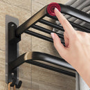 Porta-Toalhas Dupla Camada Retrátil Inteligente