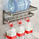 Porta-Toalhas Dupla Camada Retrátil Inteligente