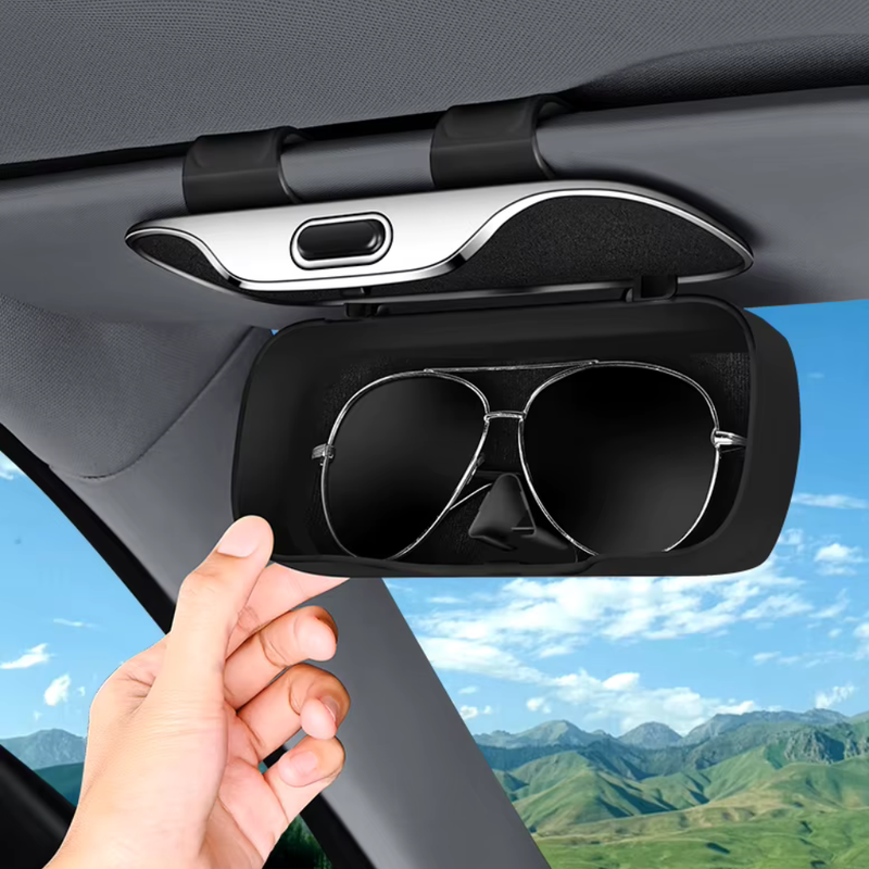 Porta Óculos Automotivo Personalizado com Clipe para Carro