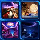 Projetor de Galáxias Led 7 em 1 USB - CosmosLight