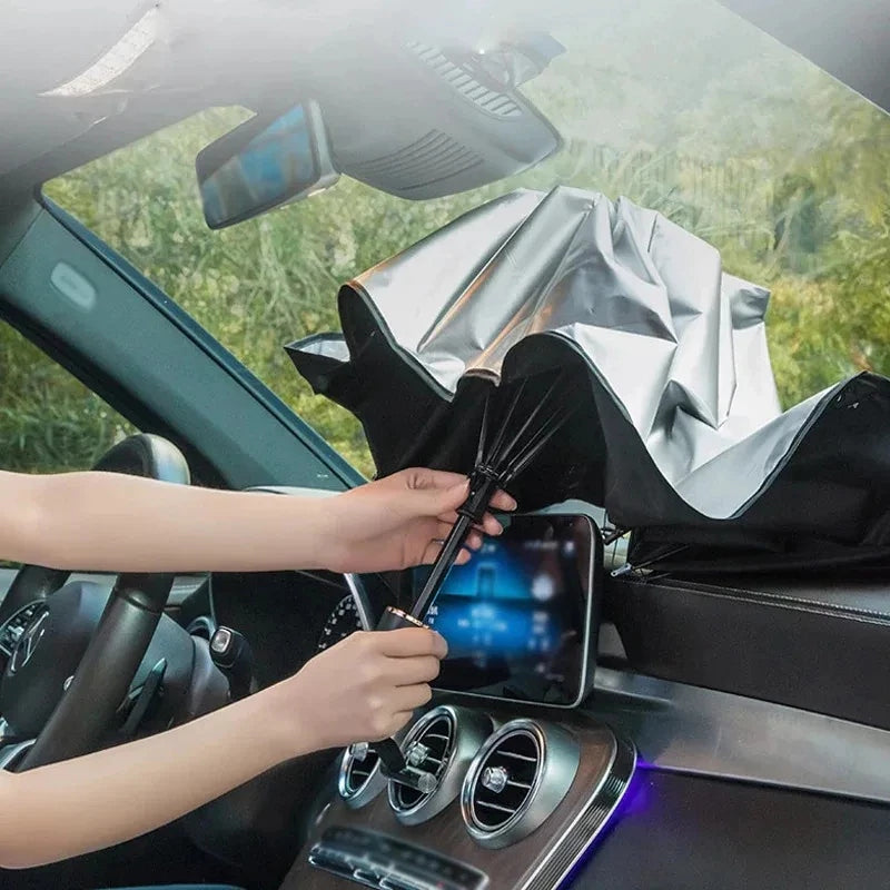 Protetor Solar UV Automotivo Retrátil - AutoShield