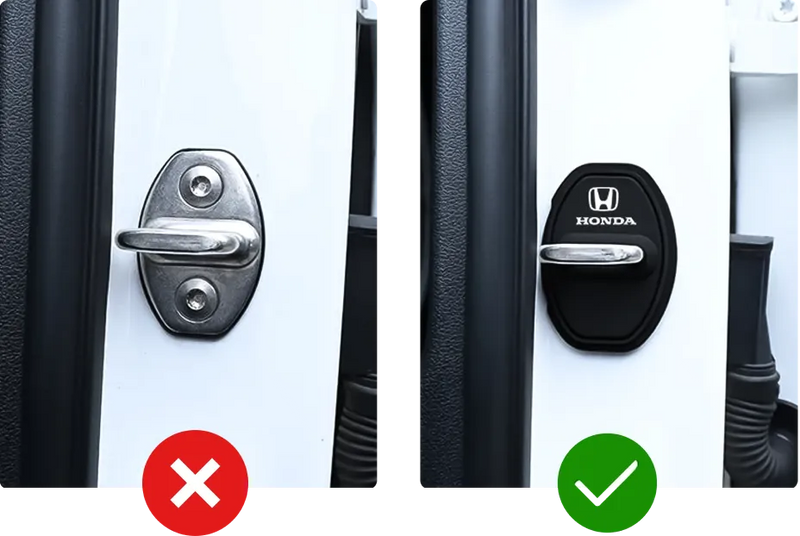 Protetor de Trava de Porta Automotivo em Silicone Personalizado - Compre 2 e Leve 4