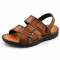 Sandália Masculina 2 em 1 com Sola Macia e Tira Ajustável