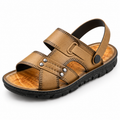 Sandália Masculina 2 em 1 com Sola Macia e Tira Ajustável