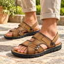 Sandália Masculina 2 em 1 com Sola Macia e Tira Ajustável