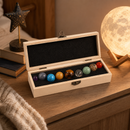 Sistema Solar Decorativo com 9 Planetas em Cristal