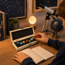 Sistema Solar Decorativo com 9 Planetas em Cristal