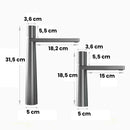 Torneira Monocomando para Banheiro em Metal