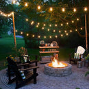 Varal de Luzes com Lâmpadas Bivolt Impermeável para Decoração