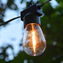 Varal de Luzes com Lâmpadas Bivolt Impermeável para Decoração