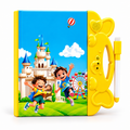 Livro Sonoro Infantil Bilíngue Português e Inglês Sensível ao Toque