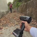 Soprador de Folhas e Poeira Turbo Portátil 48V Recarregável com 2 Baterias – Alta Pressão e Potência